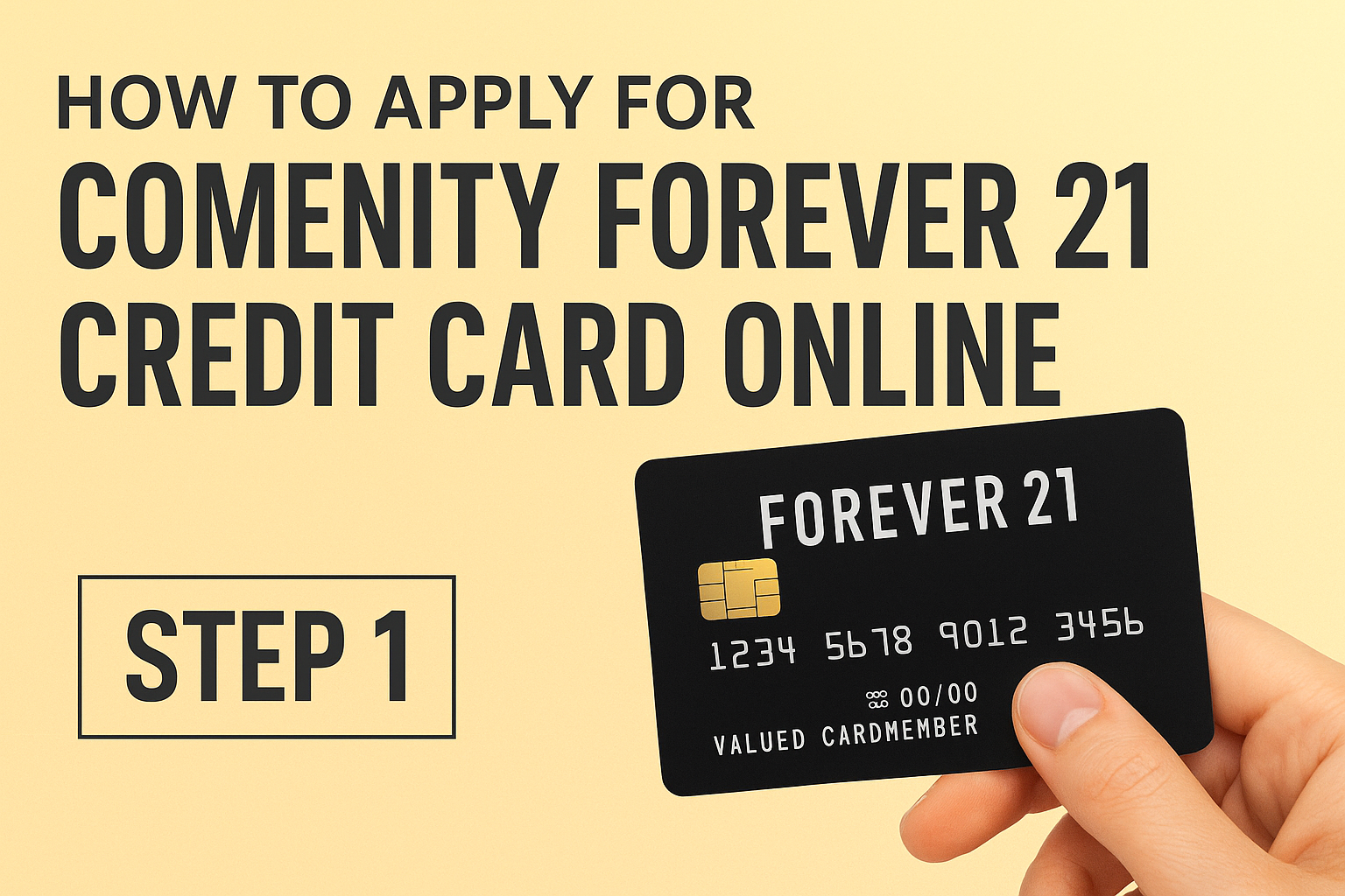 How to Apply for Comenity Forever 21 Credit Card Online