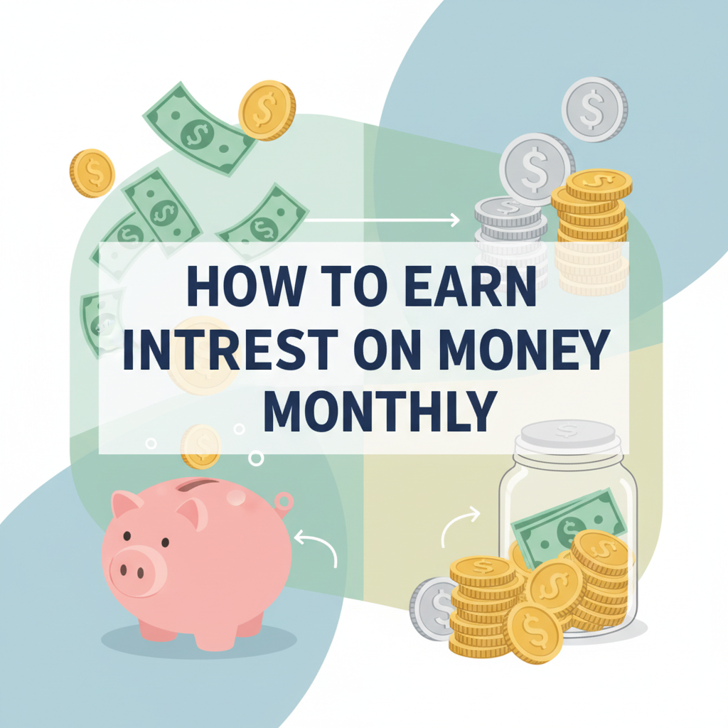 How to Earn Interest on Money Monthly How to Earn Interest on Money Monthly