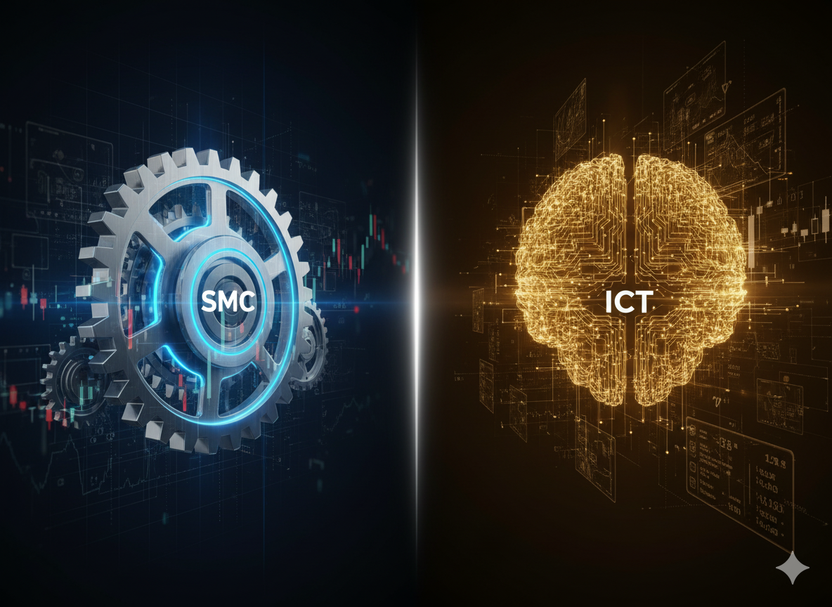 ICT vs. SMC: A Trader's Guide to Core Concepts, Differences, and Which to Choose ICT vs. SMC