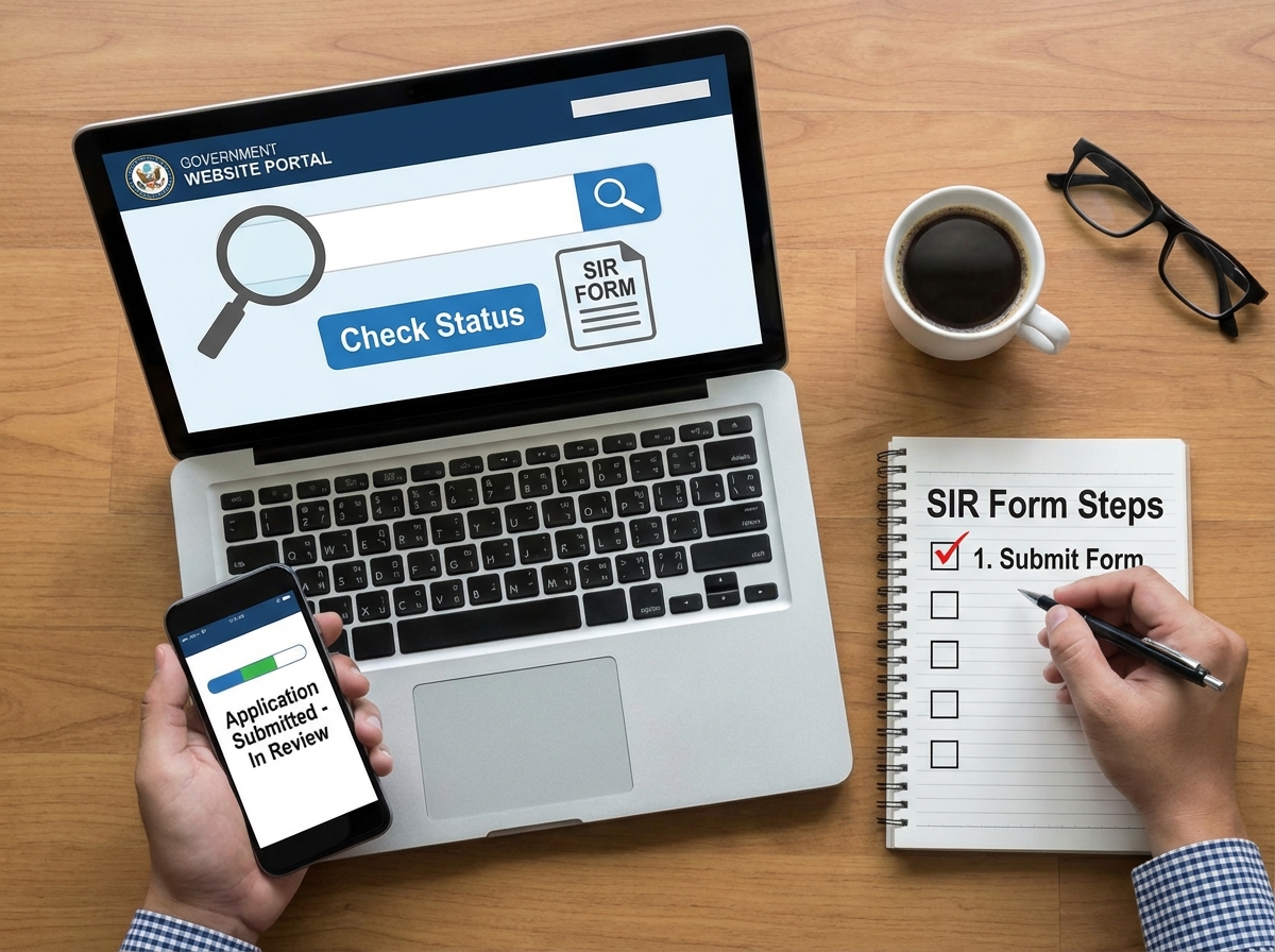 How to Check Your SIR Form Status