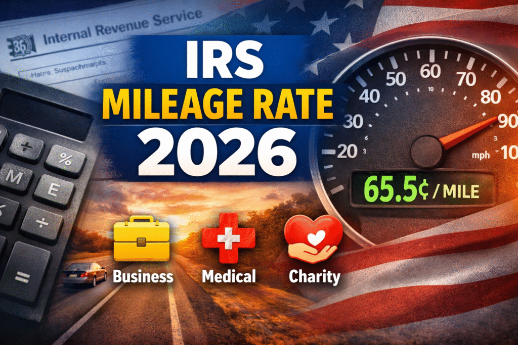 IRS Mileage Rate 2026: Expected Rates, Rules & How to Claim Mileage Deductions