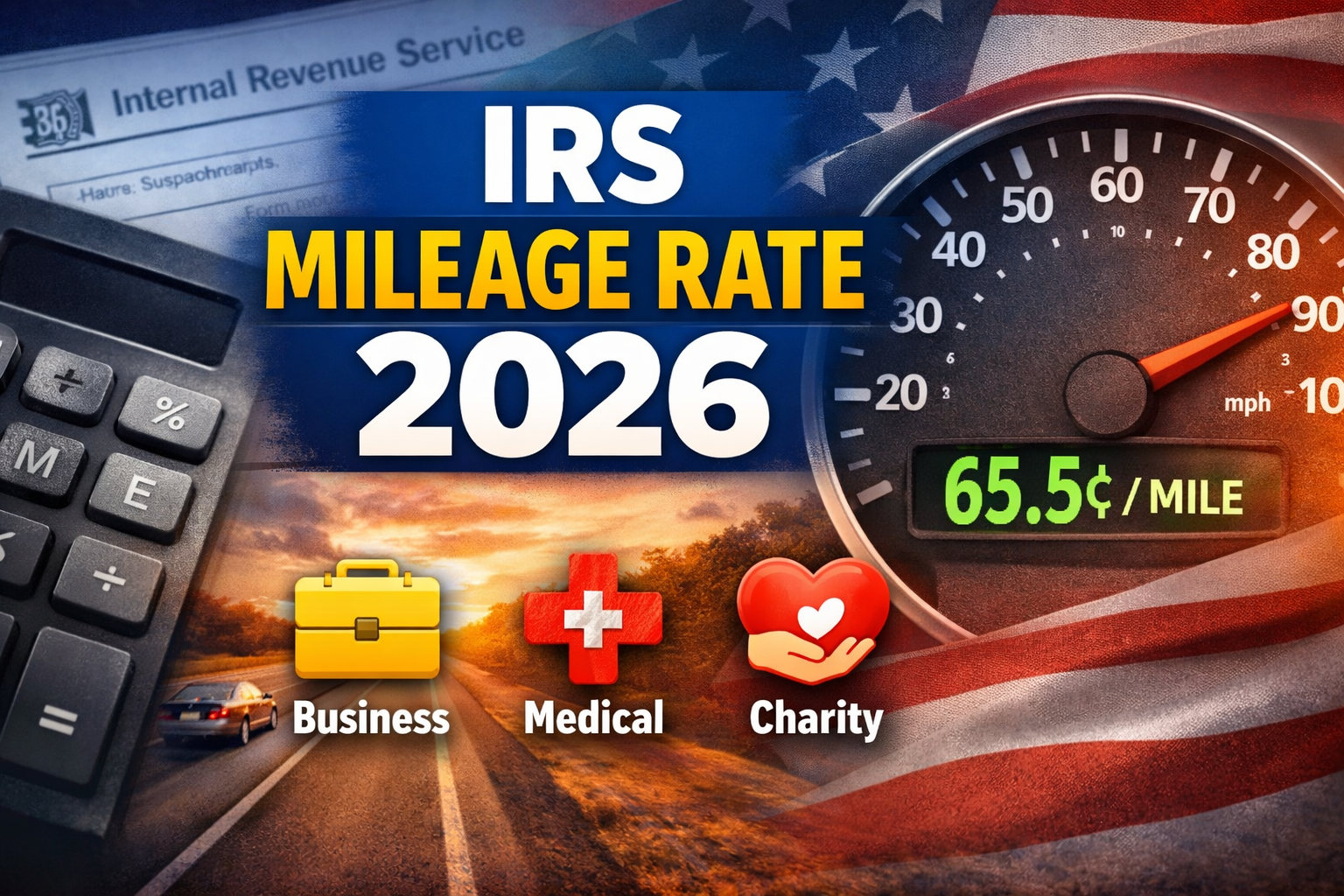 IRS mileage rate 2026