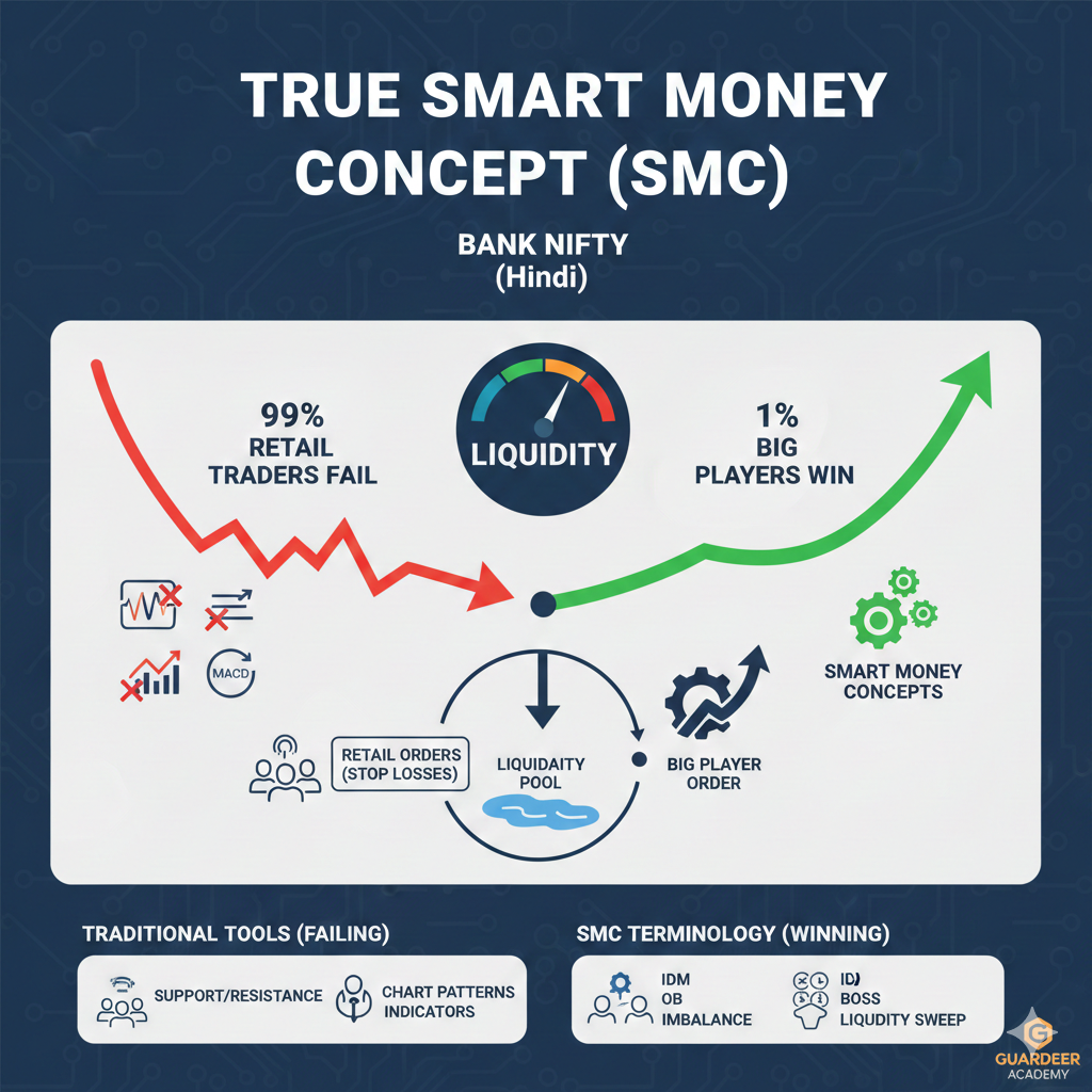 Why 99% of Traders Fail: Mastering the Smart Money Concept (SMC) in Hindi
