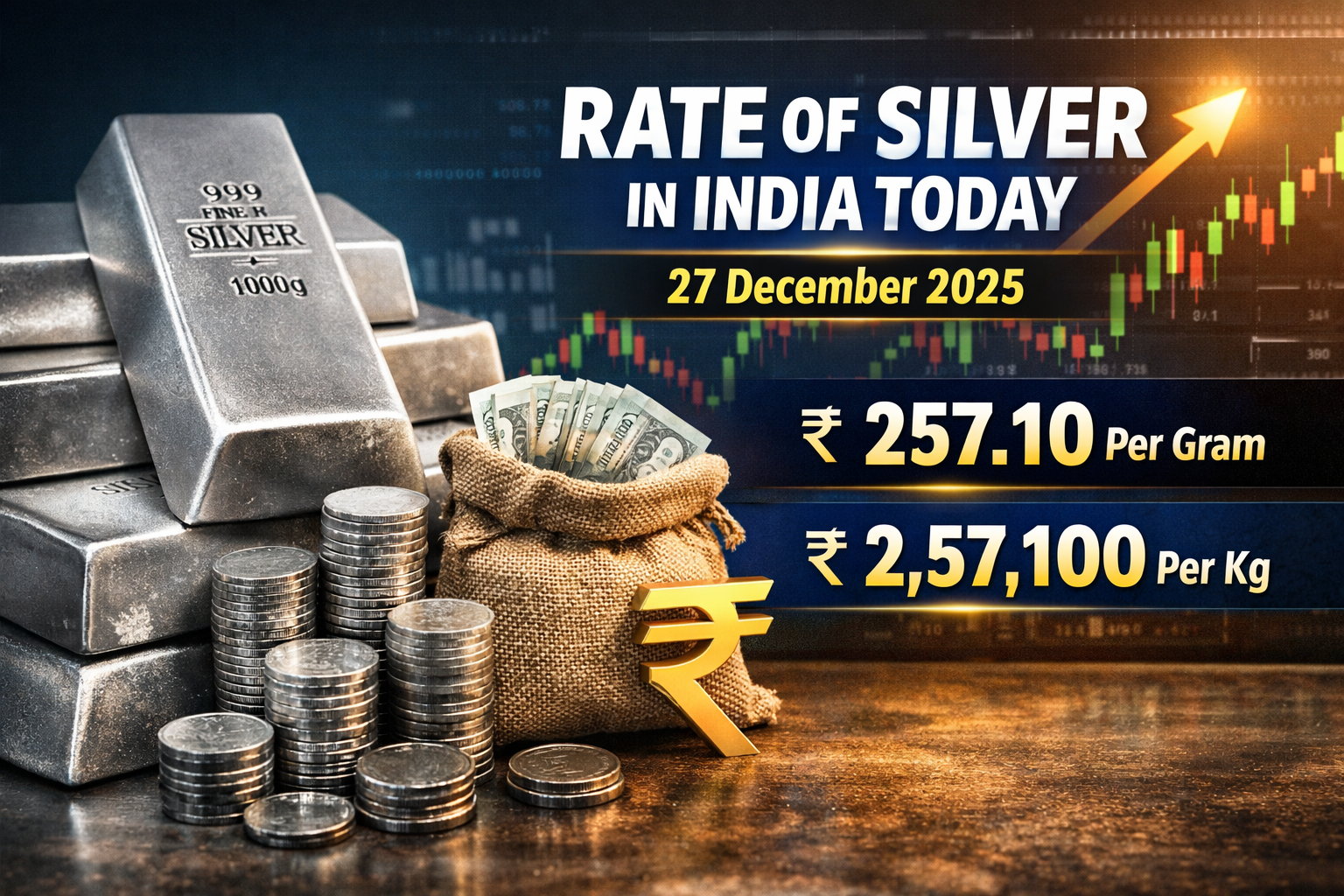 rate of silver in India today