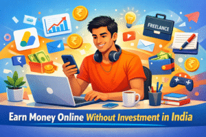 How to Earn Money Online Without Investment in India (Complete 2026 Guide)