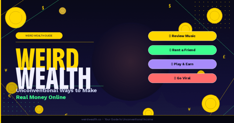 Weird Wealth: The Ultimate Guide to Unconventional Ways to Make Money Online